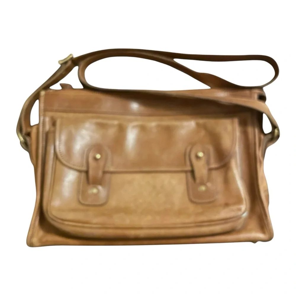 GHURKA No 8 Marley Hodgson The Courier Leather Messenger Bag Briefcase Brown VTG